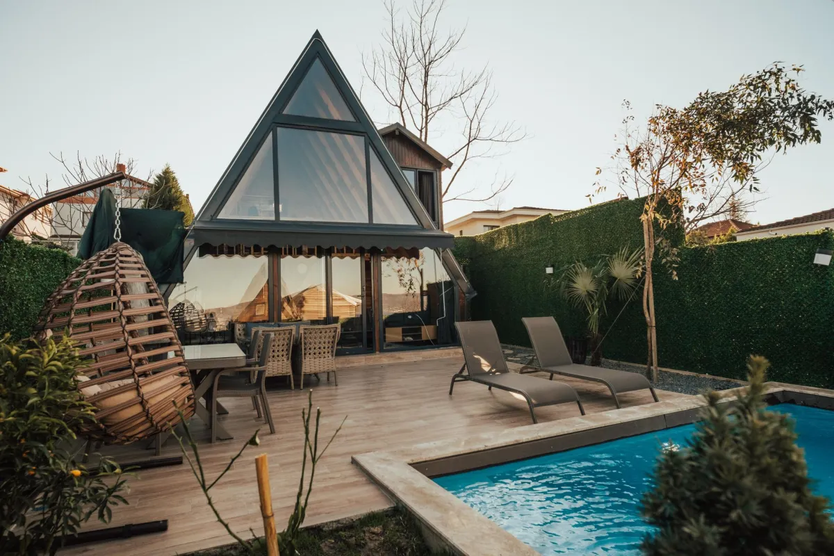 Sapanca Sapanca Ünlüce Bungalov Sıcak havuz ve jakuzi