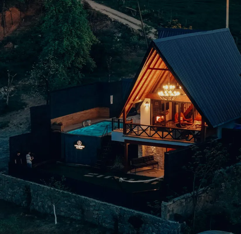 Sapanca Yanık Bungalov Sıcak Havuz Sauna Şömine